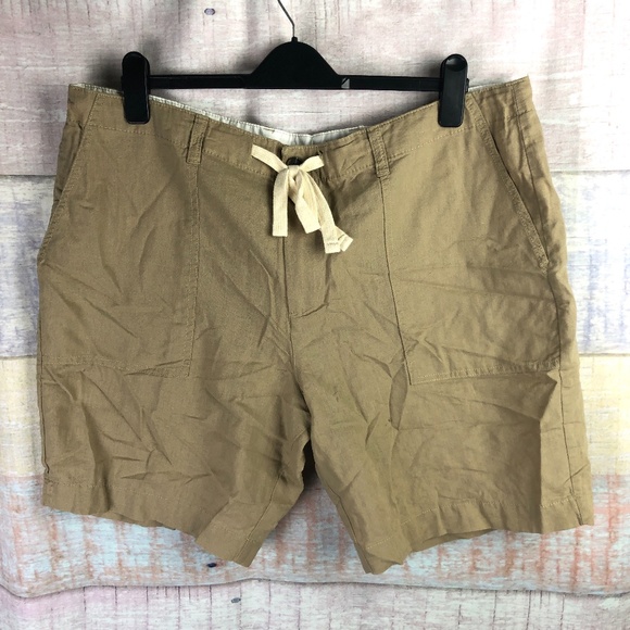 Joe Fresh Other - Joe Fresh Mens String Tie Linen Cotton Shorts NWOT